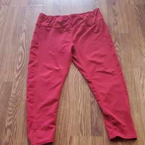 Lit 26  3x large red leggings